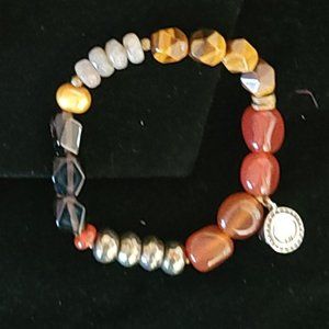 GRACE & HEART - EYE OF TIGER stretch bracelet